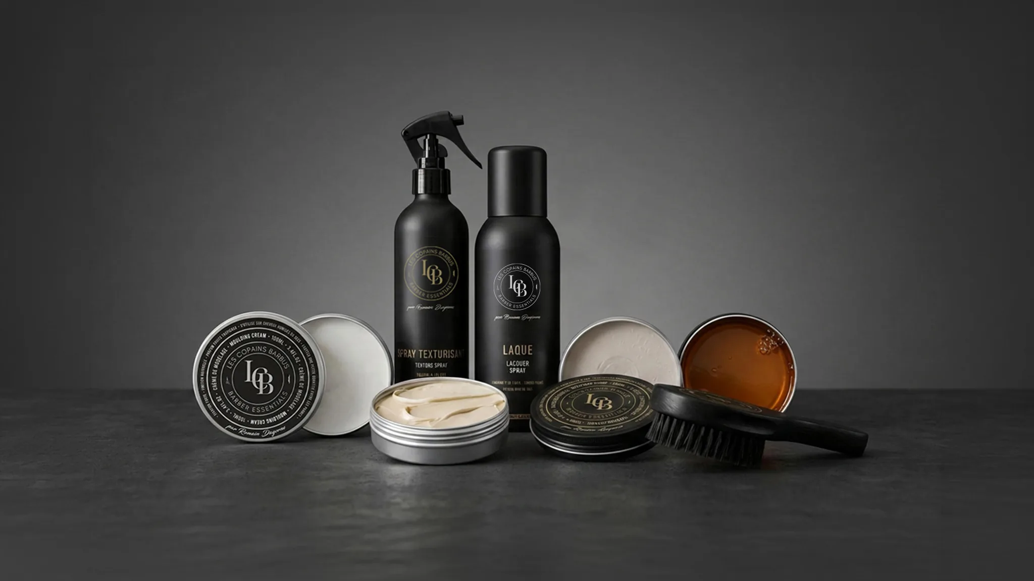 Photo gamme produits LCB Barber Essentials